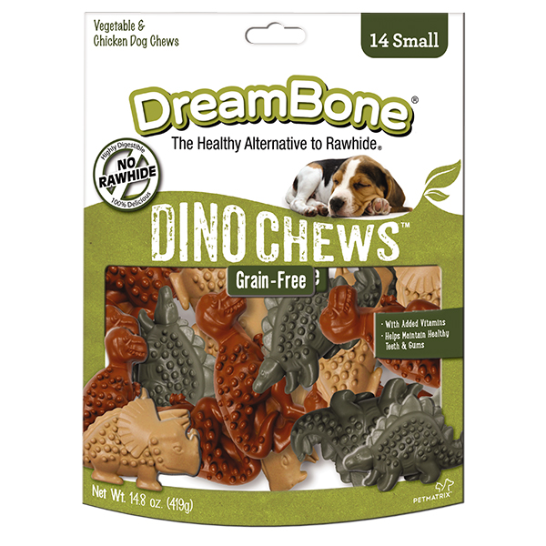 Dreambone dino shop chews